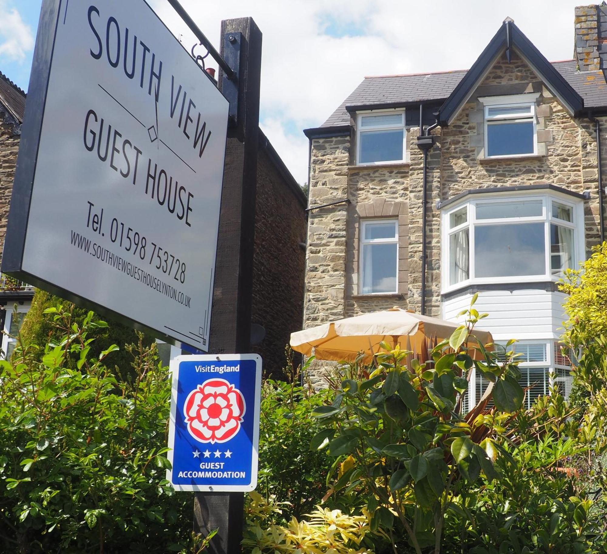 South View Guest House Lynton Kültér fotó
